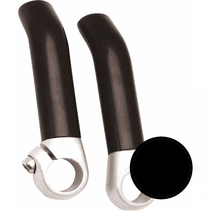 High-Quality Black Aluminum Bent Oval Appendage by MVTEK - 1