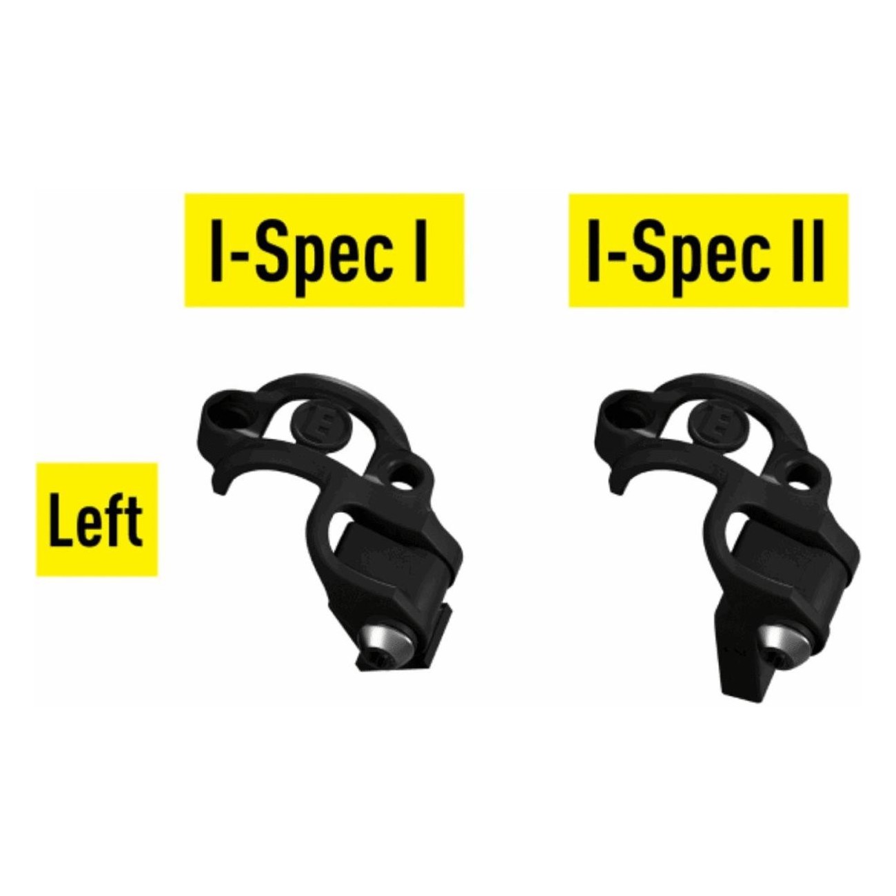 Left Clamp Collar Shimano Shiftmix 1+2 Matte Black for XTR XT Shifters - 1