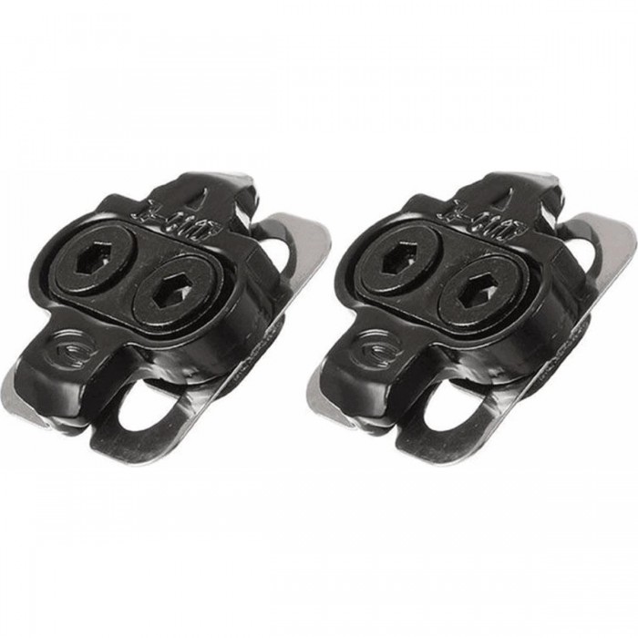 Plaques E-C01F SPD Easy 8mm en Aluminium avec Vis et Plaquettes Compatibles SHIMANO SPD - 1