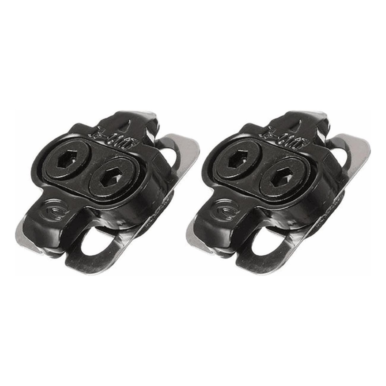 Plaques E-C01F SPD Easy 8mm en Aluminium avec Vis et Plaquettes Compatibles SHIMANO SPD - 1