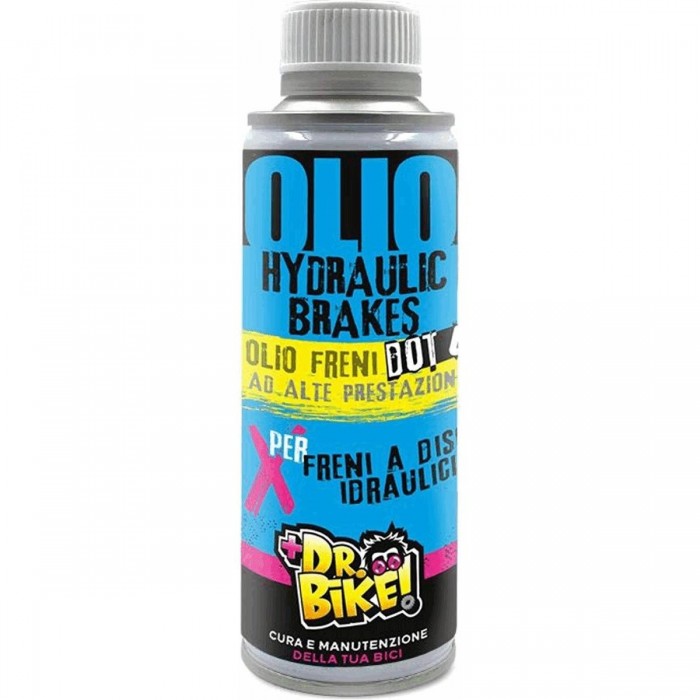 Huile de Frein Synthétique DOT4 Dr.BIKE 250ml - Haute Qualité et Performance - 1