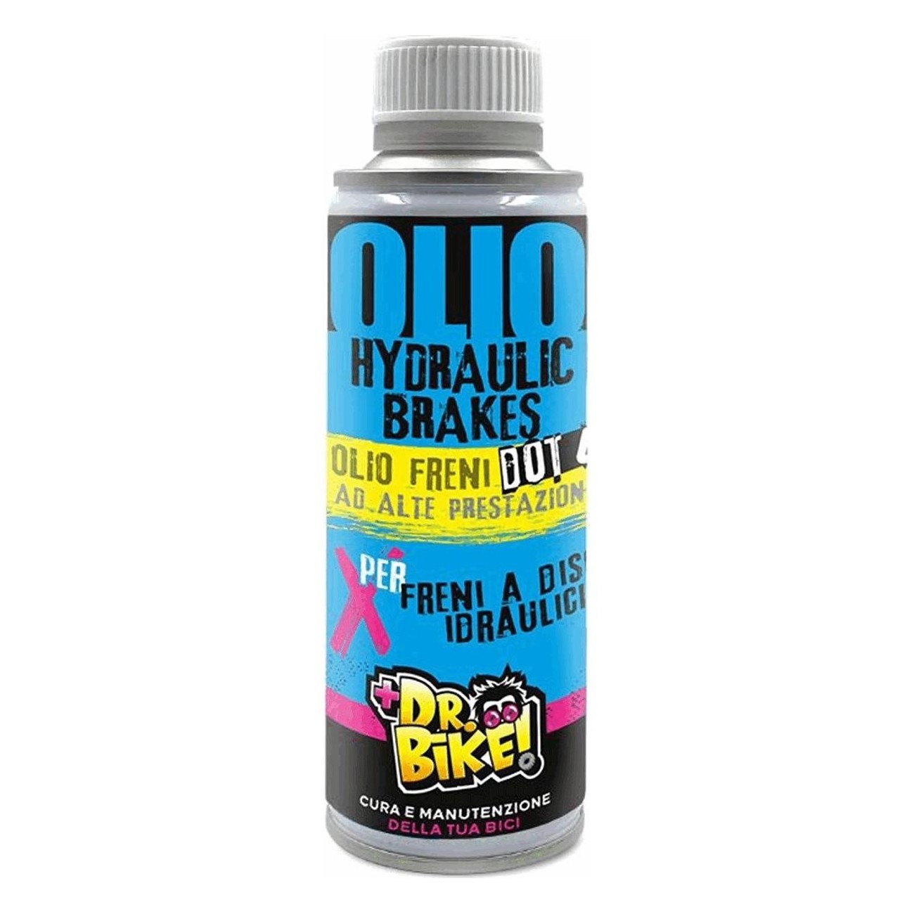 Aceite de Freno Sintético DOT4 Dr.BIKE 250ml - Alta Calidad y Rendimiento Óptimo - 1