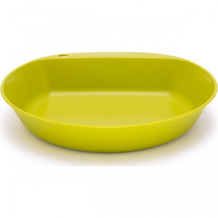 Wildo Camper Plate Deep Lime - Nachhaltiger und platzsparender Campingteller - 1