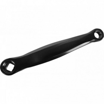 170mm Left Crank Arm in Black Steel for Square Axle - Reliable and Durable - 1