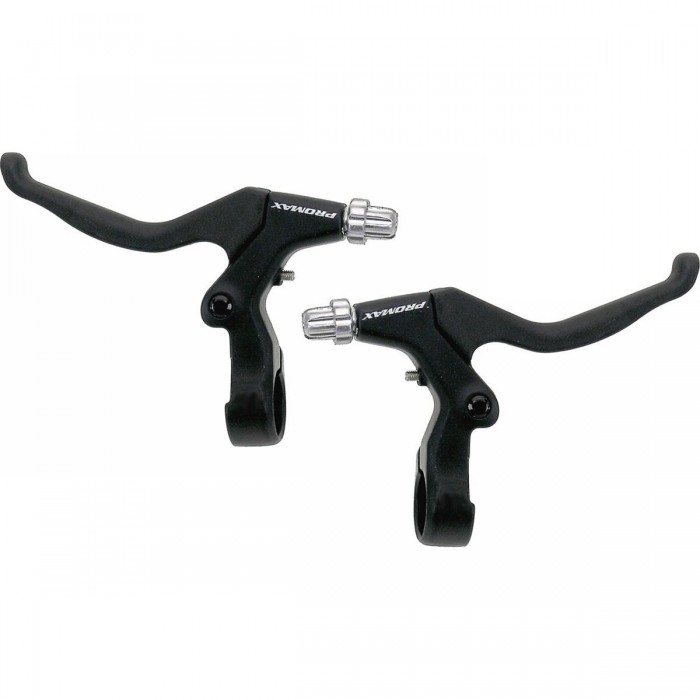 PROMAX Black Matte Aluminum Brake Levers for V and Cantilever Brakes - 1