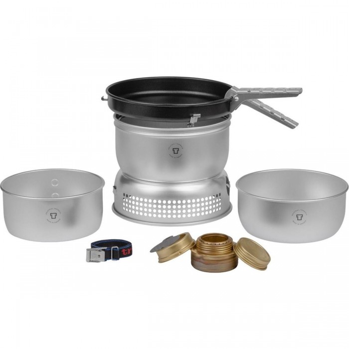 Cocina Trangia 25-3 UL Ultraligera con Quemador de Alcohol para 3-4 Personas - 1