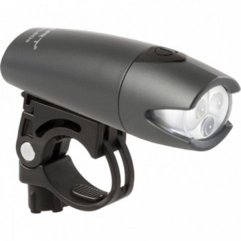 Lámpara Inteligente Polaris 3 LED Antracita con Clip QR, Baterías Incluidas - 1