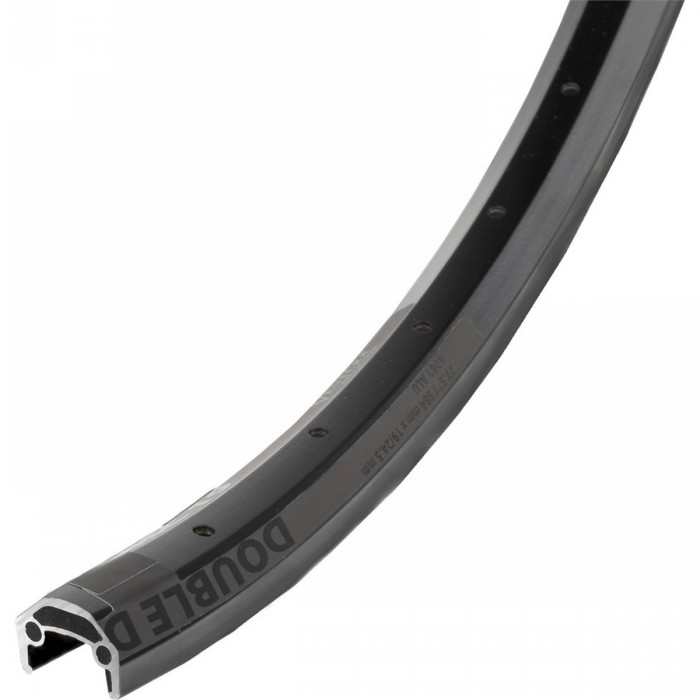 Ventura 27.5' Double Wall Aluminum Rim 36 Holes Black - Double Disc Model - 1