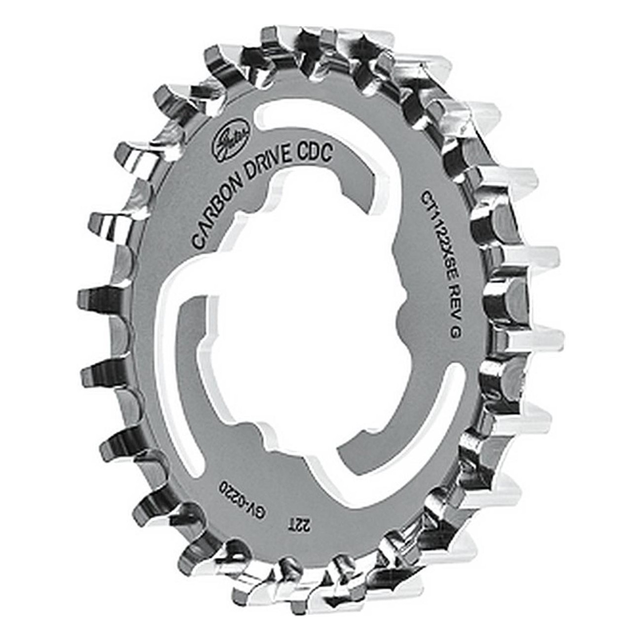 CDN 22T Hinterradritzel für Riemenantriebe - Kompatibel mit Alfine und Nexus - 1