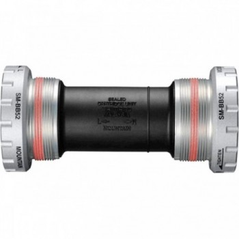 Shimano Deore MTB Bottom Bracket BSA 83mm Silver - High Performance & Reliability - 1