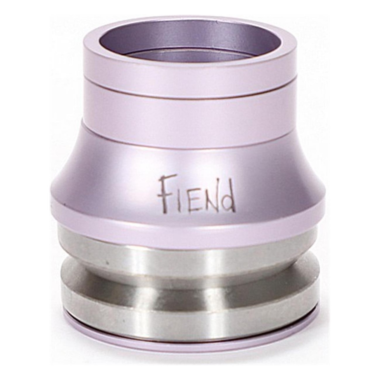 Fiend Integrated Headset Cap Purple 45x45 Aluminum with Sealed Bearings - 1