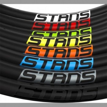 Silver Vinyl Decal Set for Stan's NoTubes ZTR Baron CB7 29' - 2020 Model - 1