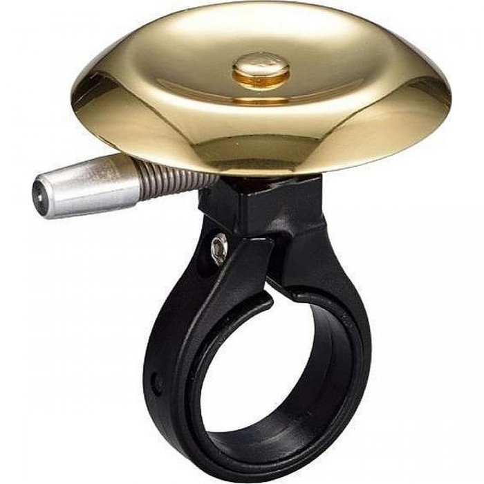 Voxom KL11 Bicycle Bell in Gold Brass - Elegant Design and Powerful Sound - 1