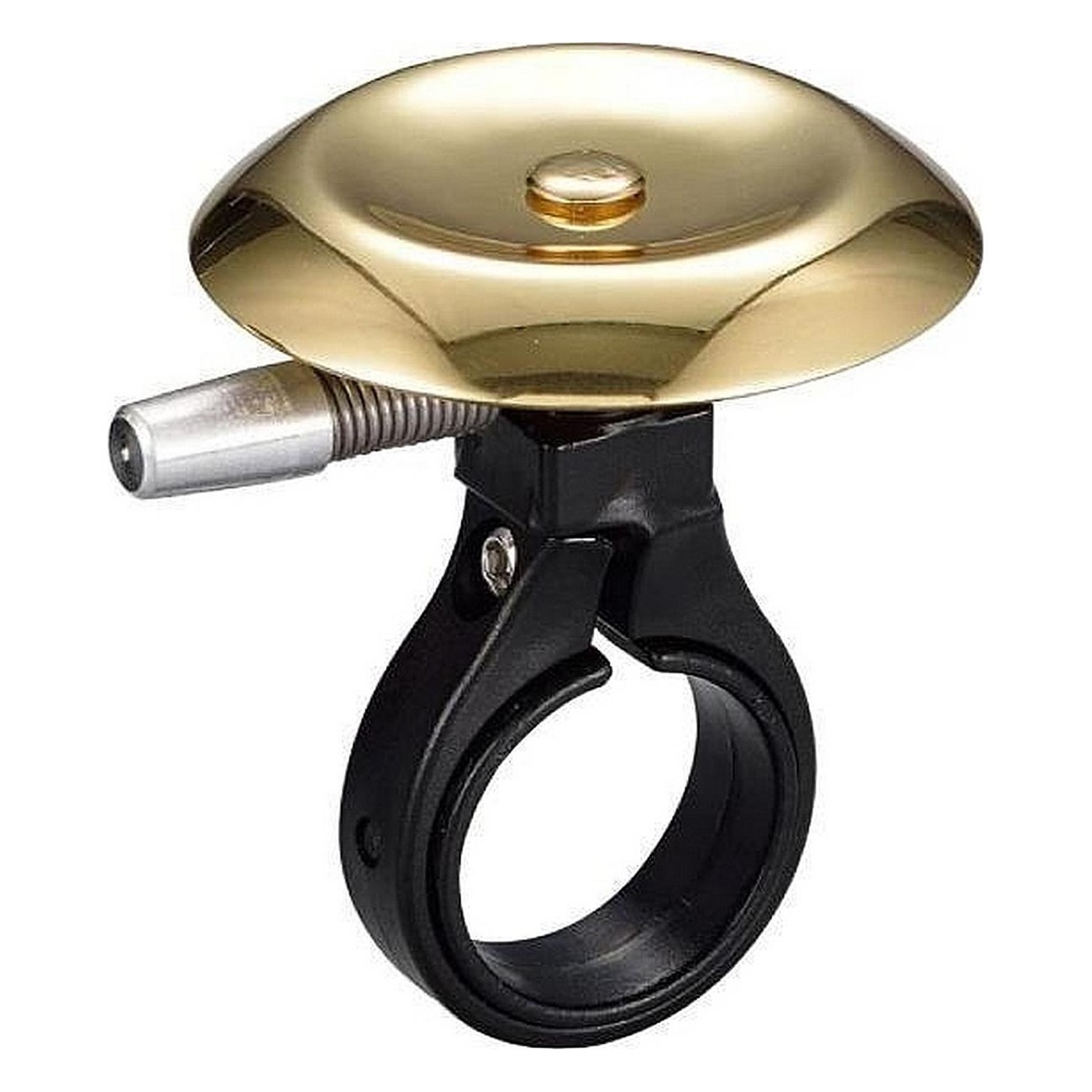 Voxom KL11 Bicycle Bell in Gold Brass - Elegant Design and Powerful Sound - 1