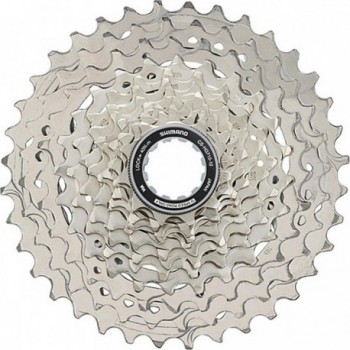 Paquete de piñones de cassette 12V 11-36 Dientes Plata Shimano GRX HG710 Gravel - 1