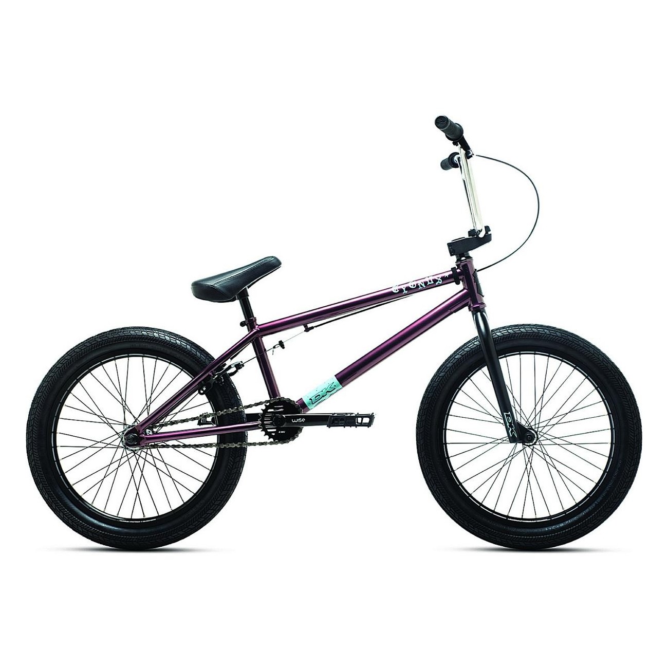 Bicicleta DK Cygnus 20' Lila - Versátil y de Alta Calidad para Ciclistas - 1