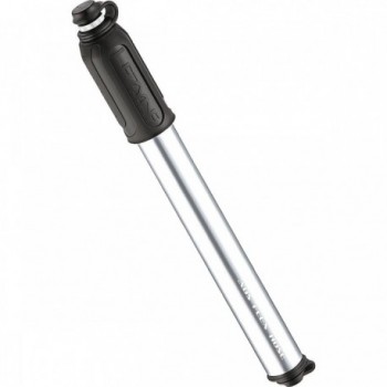 Lezyne CNC Drive HP Medium Hand Pump Silver - Compact & Lightweight, 120 psi - 1