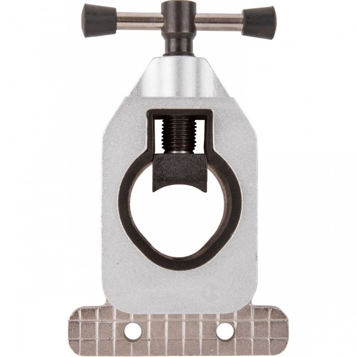 Bike Tube Clamp with Saw Guide for Forks, Seatposts, and Handlebars 21-34 mm - Silver Special Tool - 1