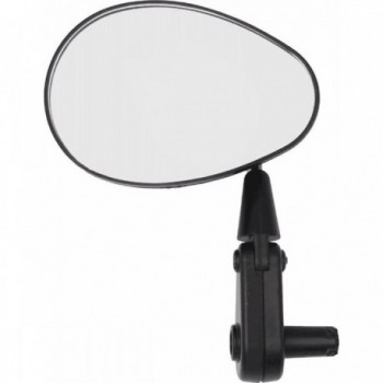 Adjustable City Bike Mirror for Handlebar, 65mm Diameter, Expander Mount - 1