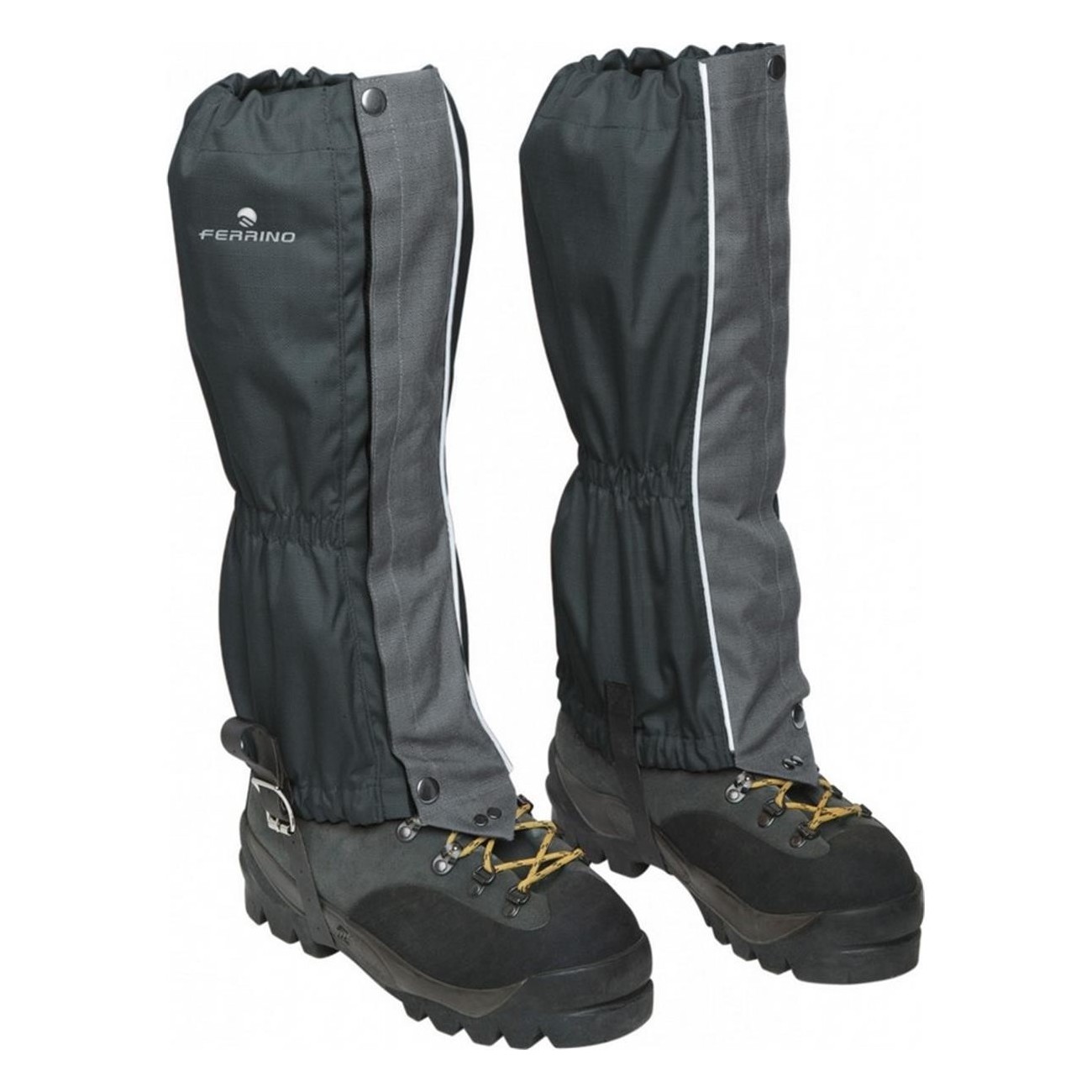 Gaiters Zermatt Noires Taille Unique pour Alpinisme et Trekking - 1