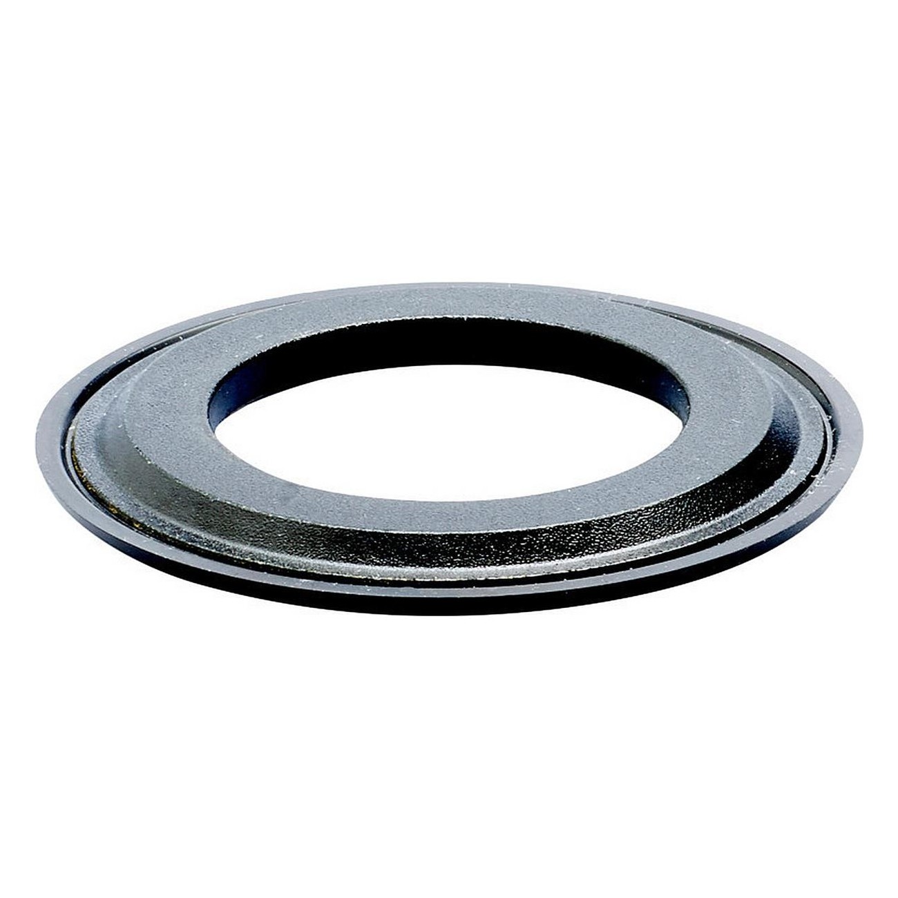 Fork Cone Ring Base Reverse 1.5' to 1 1/8' with Seal Lip, Black - 1