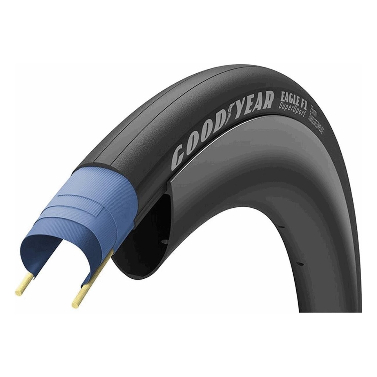 Copertone Tubeless Goodyear Eagle F1 Supersport 700x25 Nero - Prestazioni e Affidabilità - 1 - Copertoni - 0810432031110