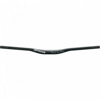 MTB Handlebar Grid 35 Low Riser 20mm x 800mm in Anodized Black Aluminum - 1