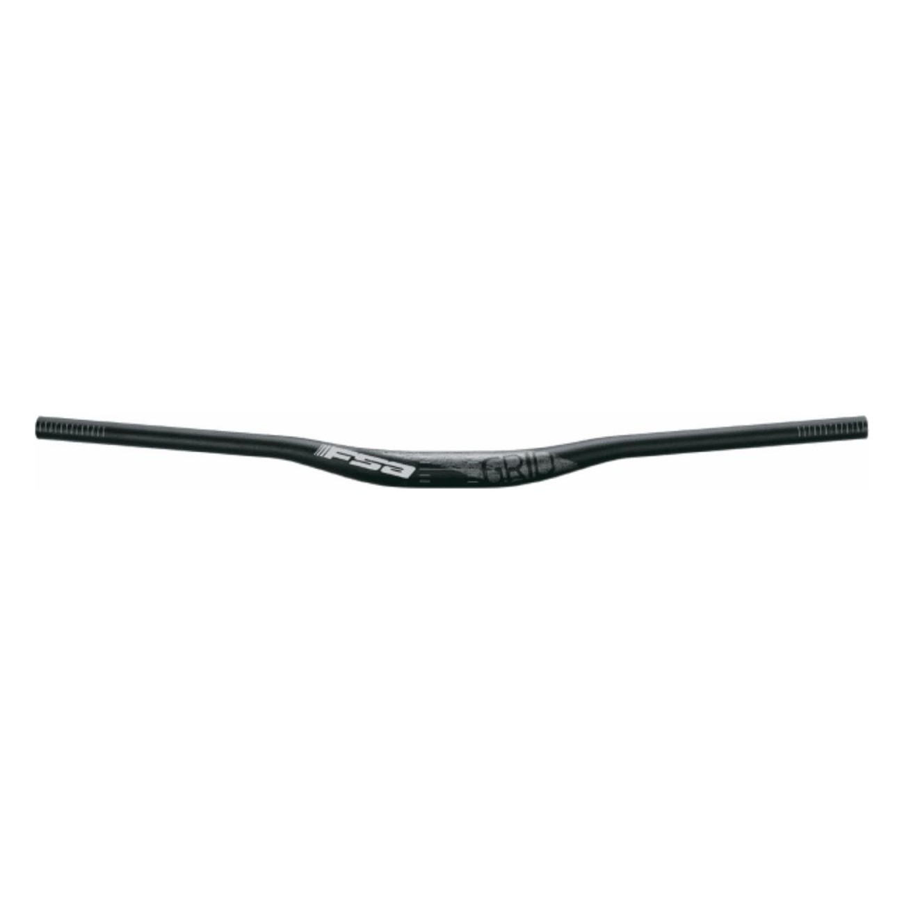 Guidon MTB Grid 35 Low Riser 20mm x 800mm en Aluminium Noir Anodisé - 1