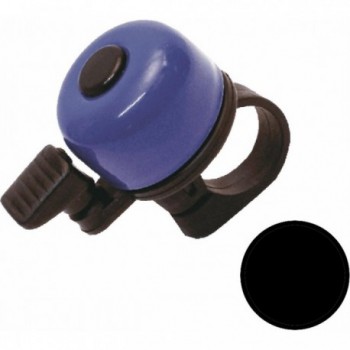 Black RAP 35mm Bell for 22mm Handlebar MVTEK - Clear and Loud Sound - 1