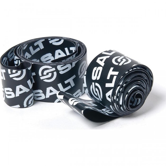 Pair of Salt Rimtape 30mm Black Durable Nylon with Print - 1