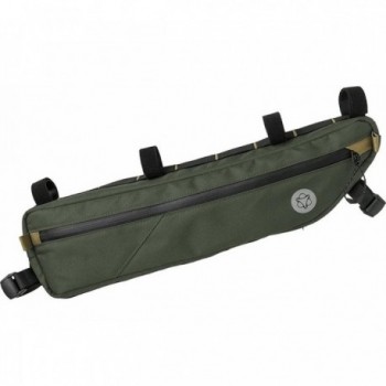 Sac Venture 4L pour Bikepacking Vert Militaire, 49x12x6 cm, Cadre Moyen - 1