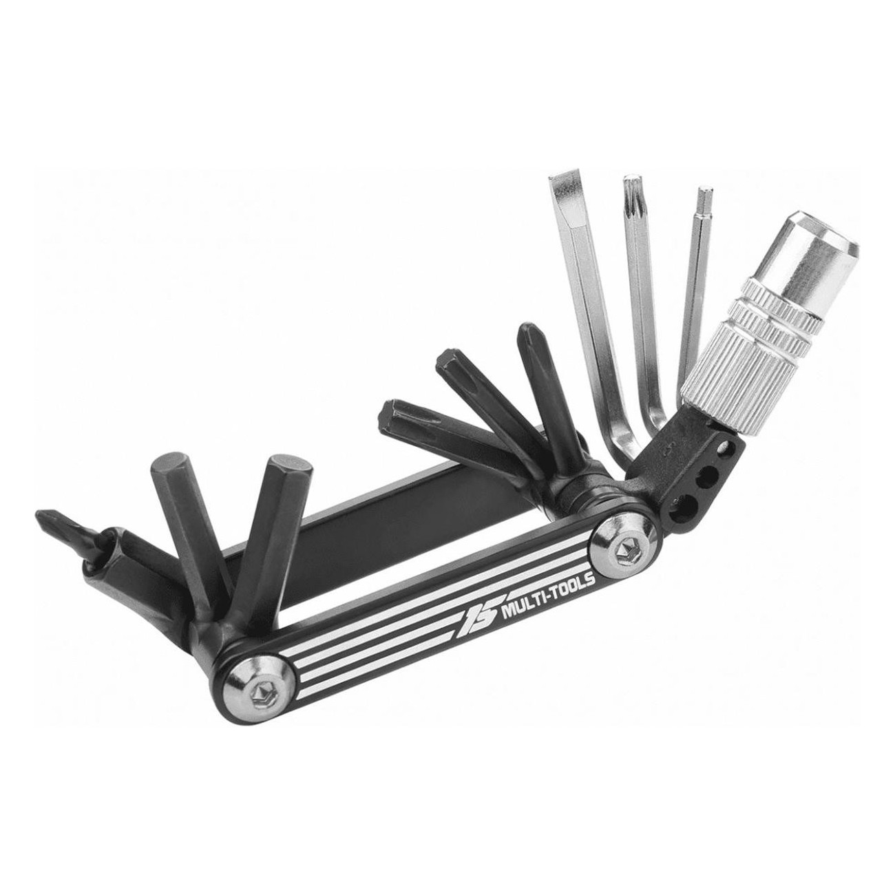 Folding Multi-Tool Key with CO2 Dispenser and Various Inserts - 2