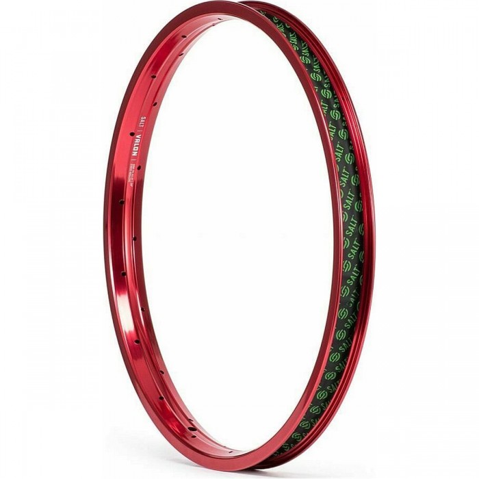 Valon 20' 36h Single Wall Rim in 6061 T6 Alloy, Red with Rimtap Included - 1