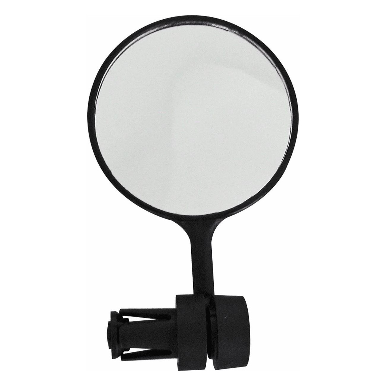 65mm Black Handlebar Mirror with Reflector for Right/Left - MVTEK - 1