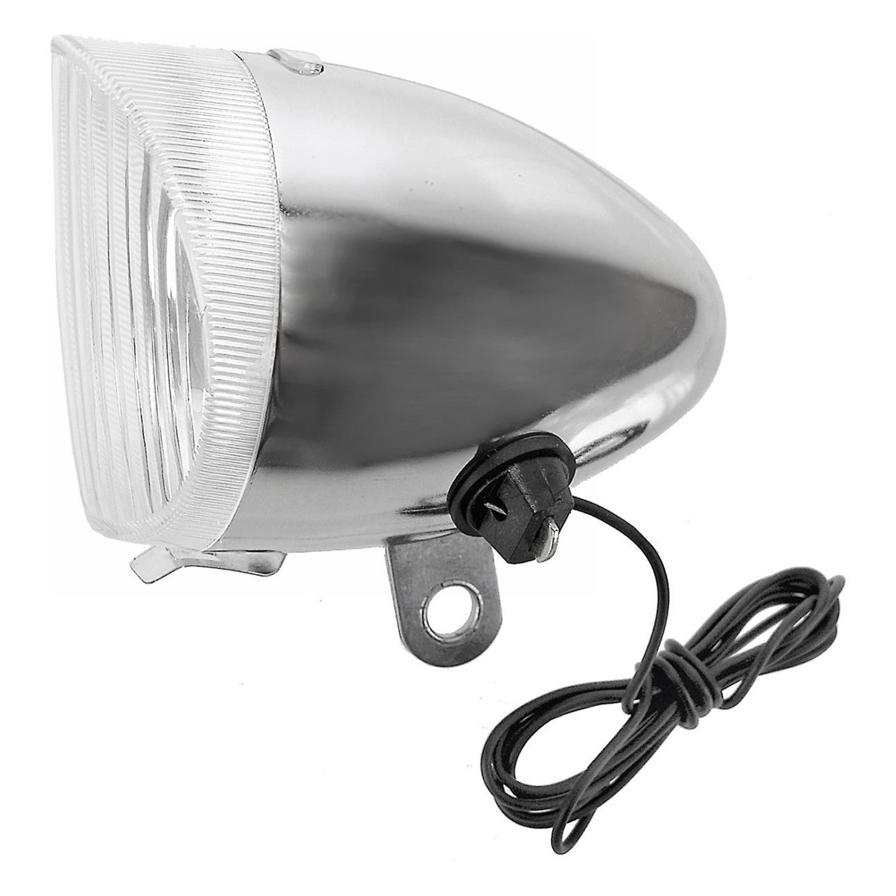 ANLUN Chrome Spotlight with Cable and External Connection MV, No Bracket - 1