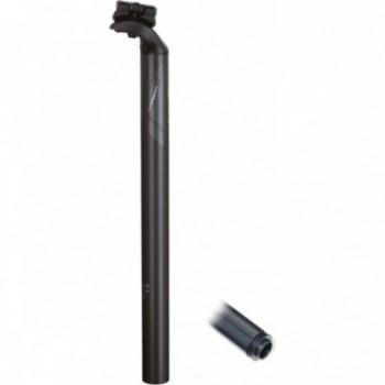 Trimax Carbon Seatpost 25.4x350mm, 20mm Setback, Black - 1