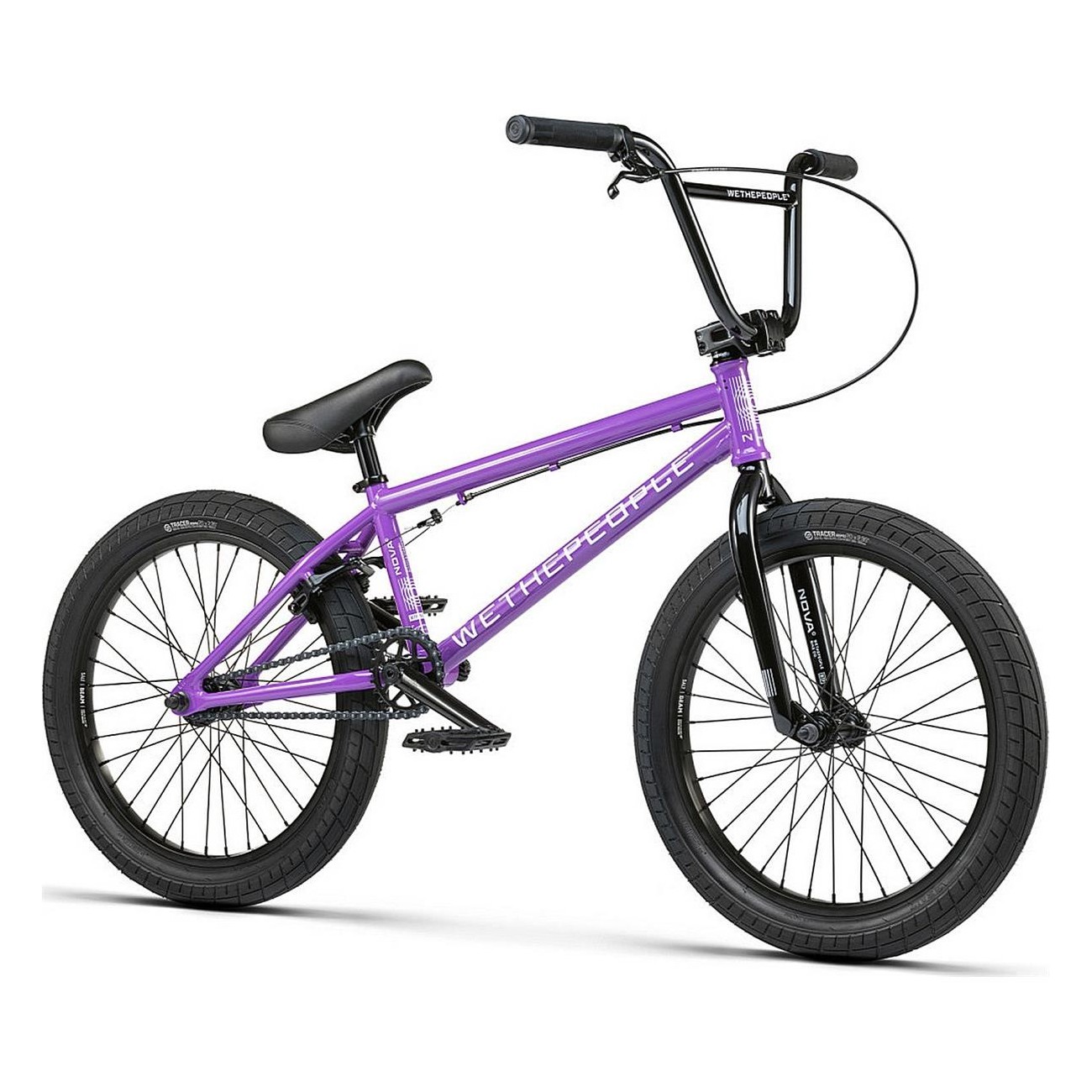 Wethepeople Nova MY2021 BMX Bike Lila 20' TT - Sturdy Frame & Stylish Design - 1