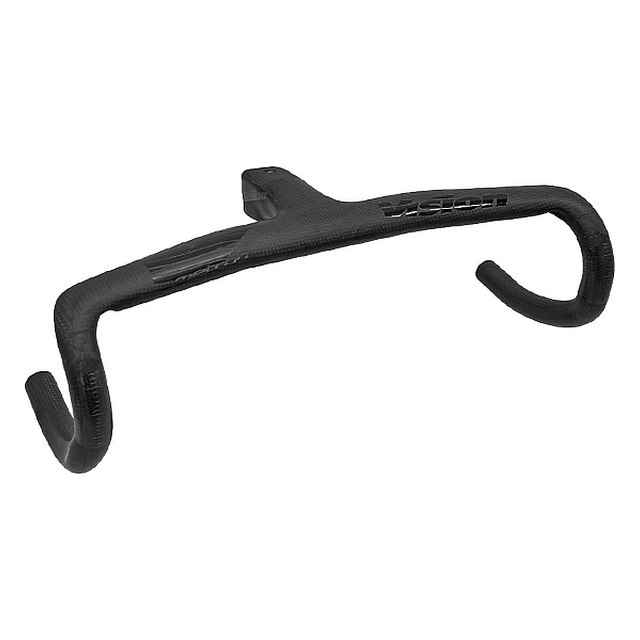 Guidon Intégré en Carbone Metron 5D ACR EVO XL B4 - 120 x 440 mm, Aérodynamique et Compatible Di2 - 1