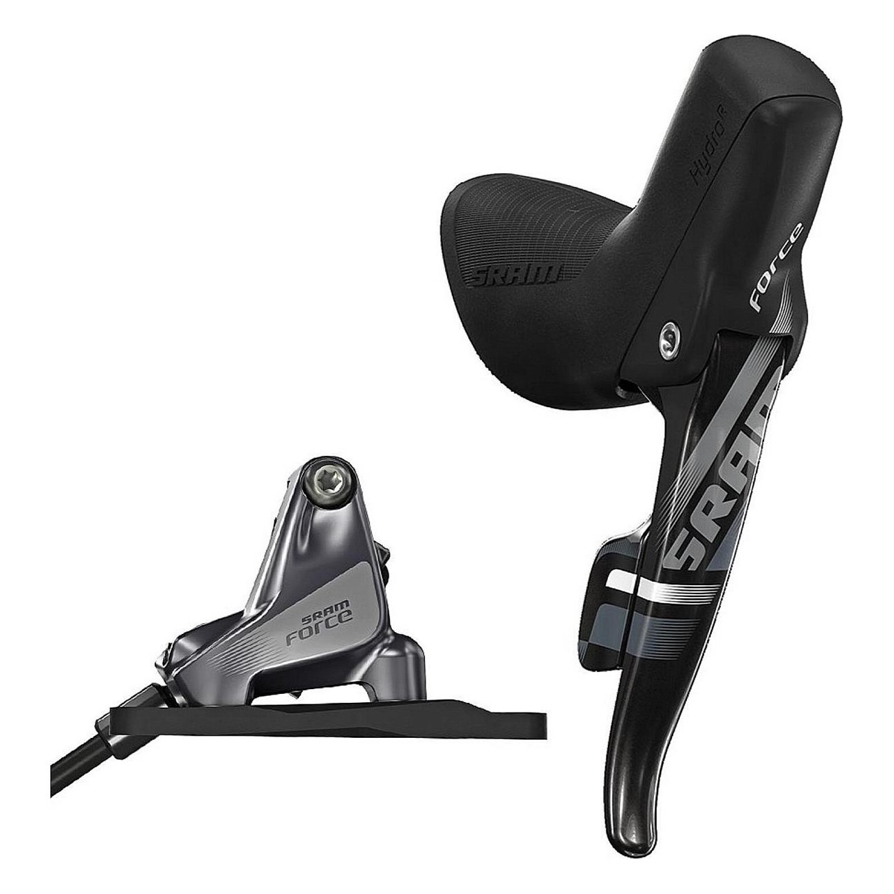 Force 22 Yaw Hydraulic Disc Brake and Shift Levers - 950mm Flat Mount - 1