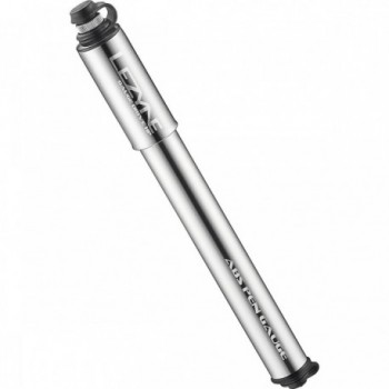 Lezyne CNC Gauge Drive HP-M Manual Pump Silver - High Pressure, Lightweight - 1