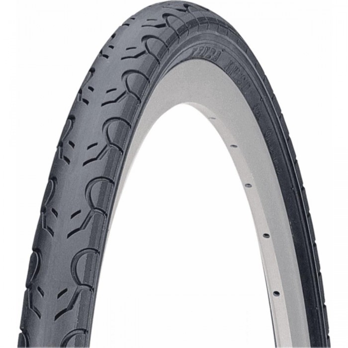 Kenda K193 700x28 Black Tire for City Bike - Enhanced Section and Safe Tread - 1