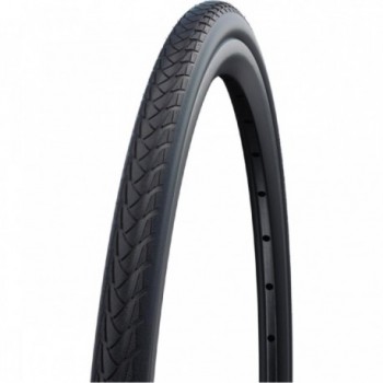 26x1.00 Marathon Plus Black Rigid Puncture-Proof Wheelchair Tire - 1