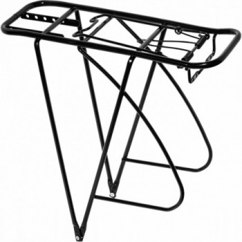 Rear Bike Rack CTB 28' in Black Iron with 3 Rods, 25 Kg Capacity - 1