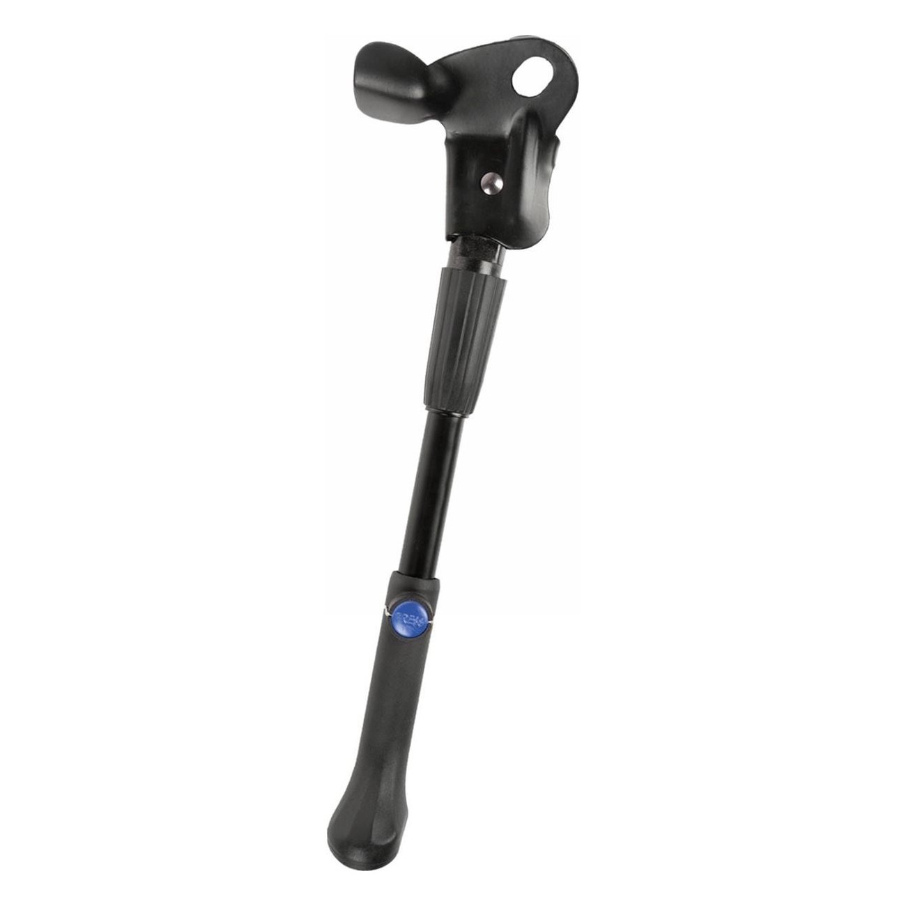 Adjustable Kickstand for E-Bike 26-29 Inches in Black Aluminum/Steel - 1