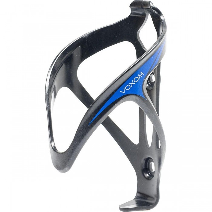 Voxom FH5 Lightweight Plastic Bottle Cage Blue/Black for Cyclists - 1