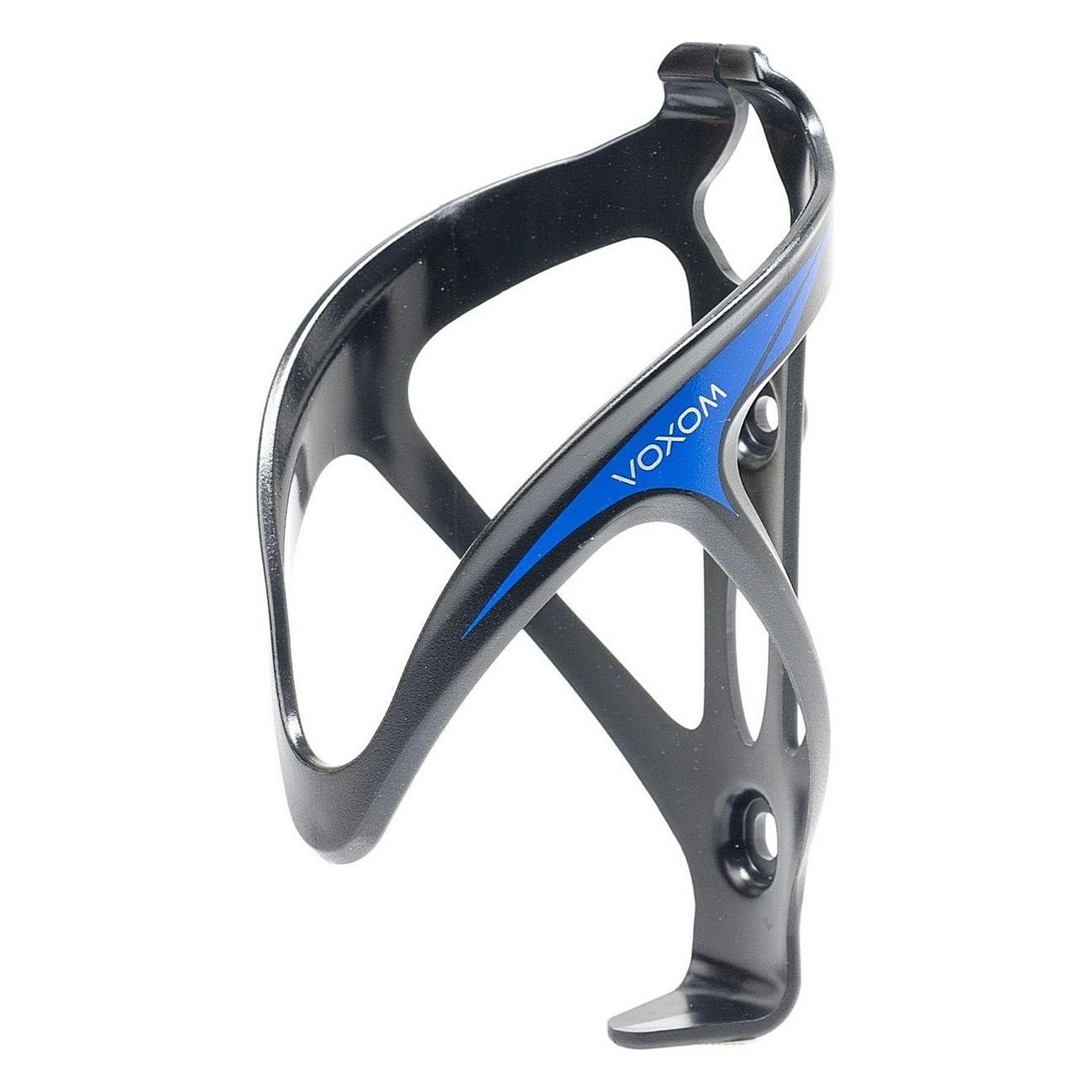 Voxom FH5 Lightweight Plastic Bottle Cage Blue/Black for Cyclists - 1