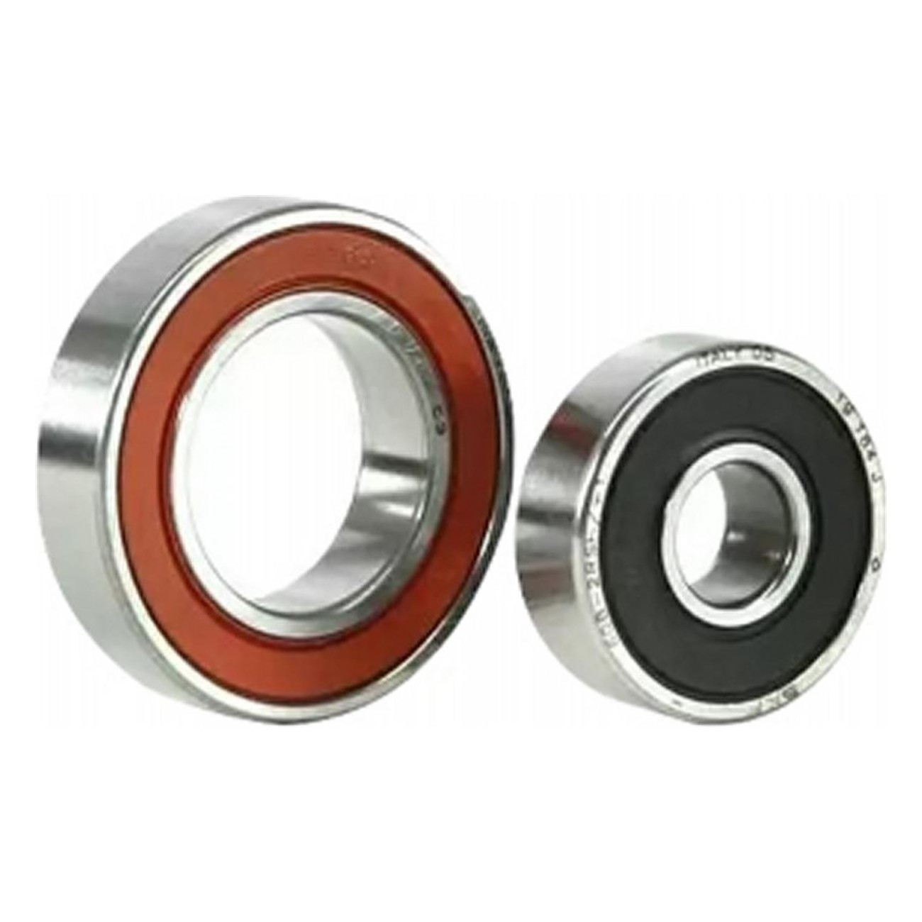 Rear Hub Bearings 8x22x7 and 17x30x7 (2 pieces) - Code LM4007500 - 1