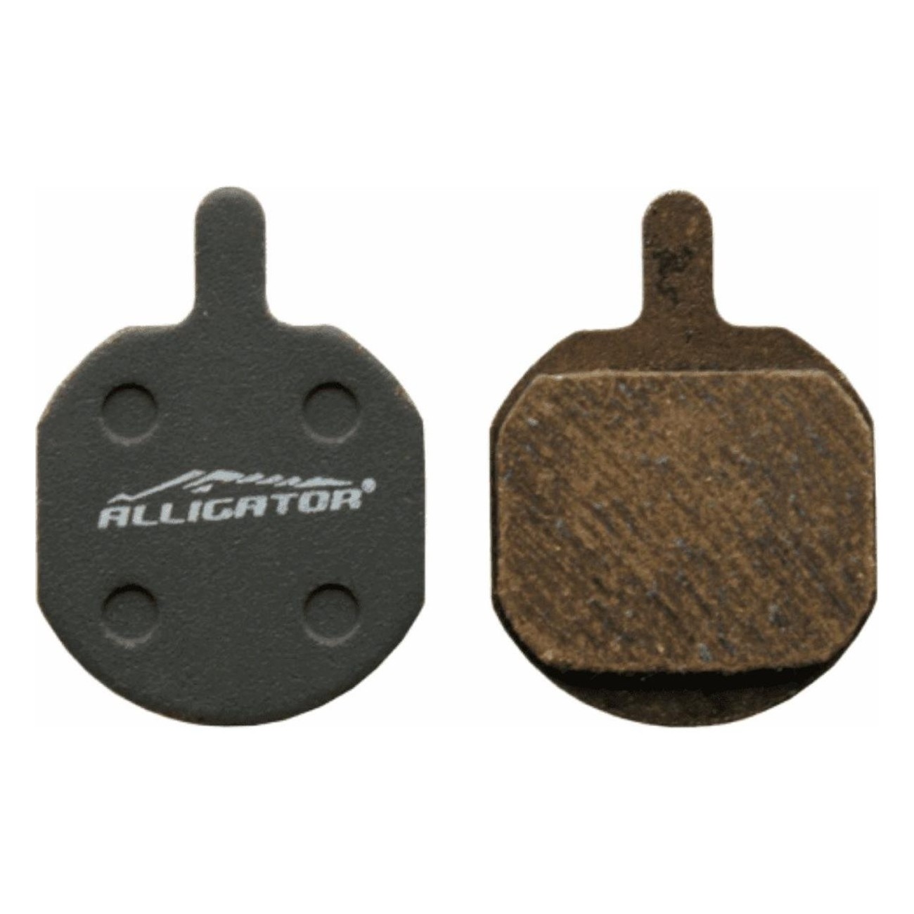 Plaquettes de frein organiques Alligator pour Hayes et Promax - Compatibles Gatorbrake, GX, MX, Sole Hydrau - 1