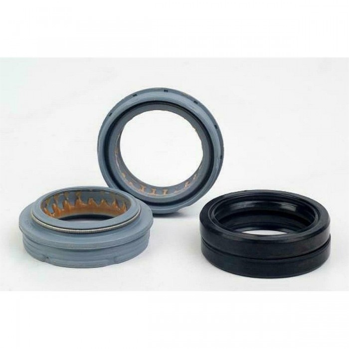 35 mm Black Fork Dust Seal Kit - Includes Seal and Foam Cover for Domain & Lyrik - 1