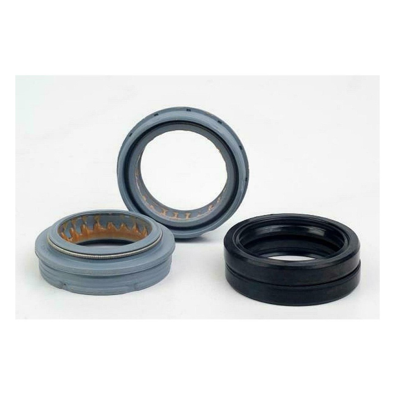 35 mm Black Fork Dust Seal Kit - Includes Seal and Foam Cover for Domain & Lyrik - 1